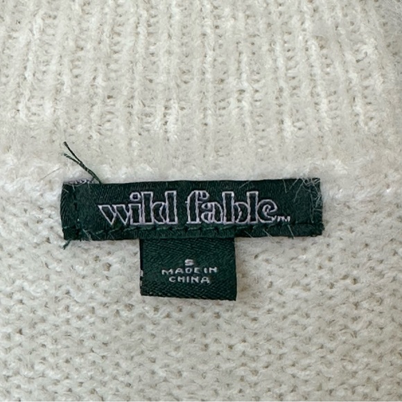 Ivory Eyelash Knit Button Up Cardigan - Picture 4 of 4